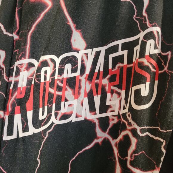 NBA Houston Rockets Youth White Lightening Lounge Sweatpants Size Large - Picture 2 of 12